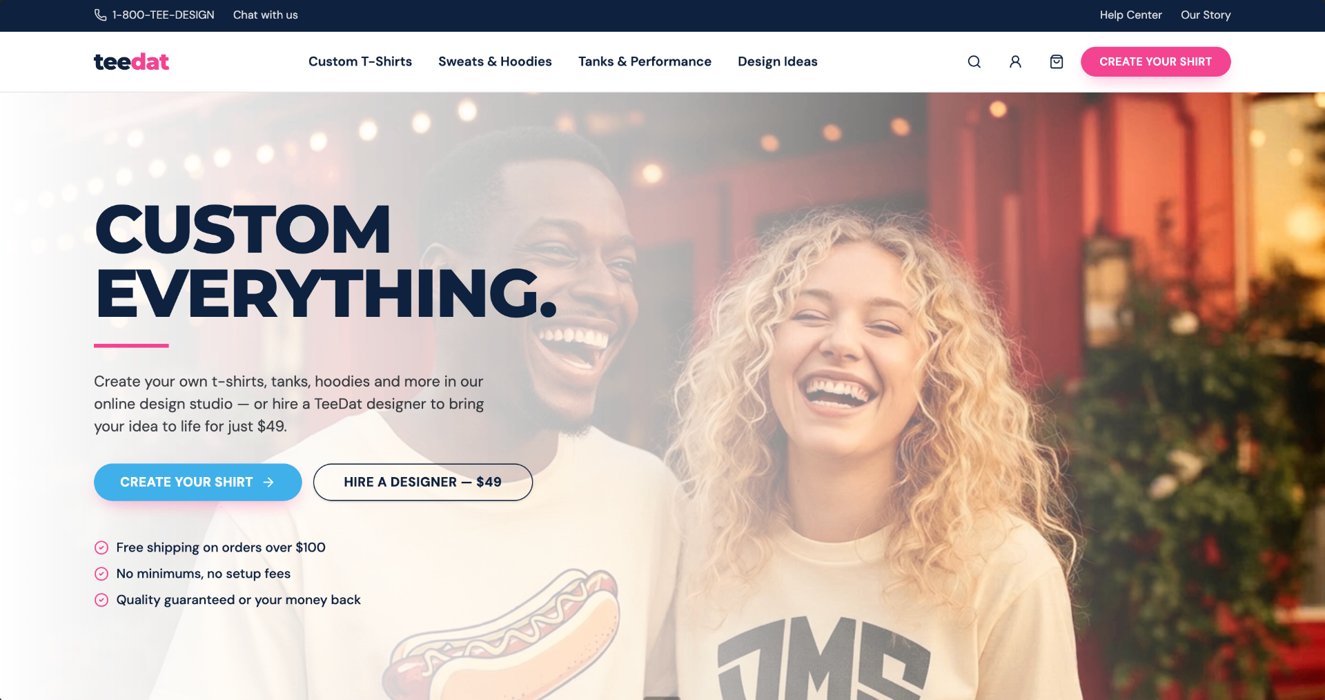 Web + Splash Page Design 4
