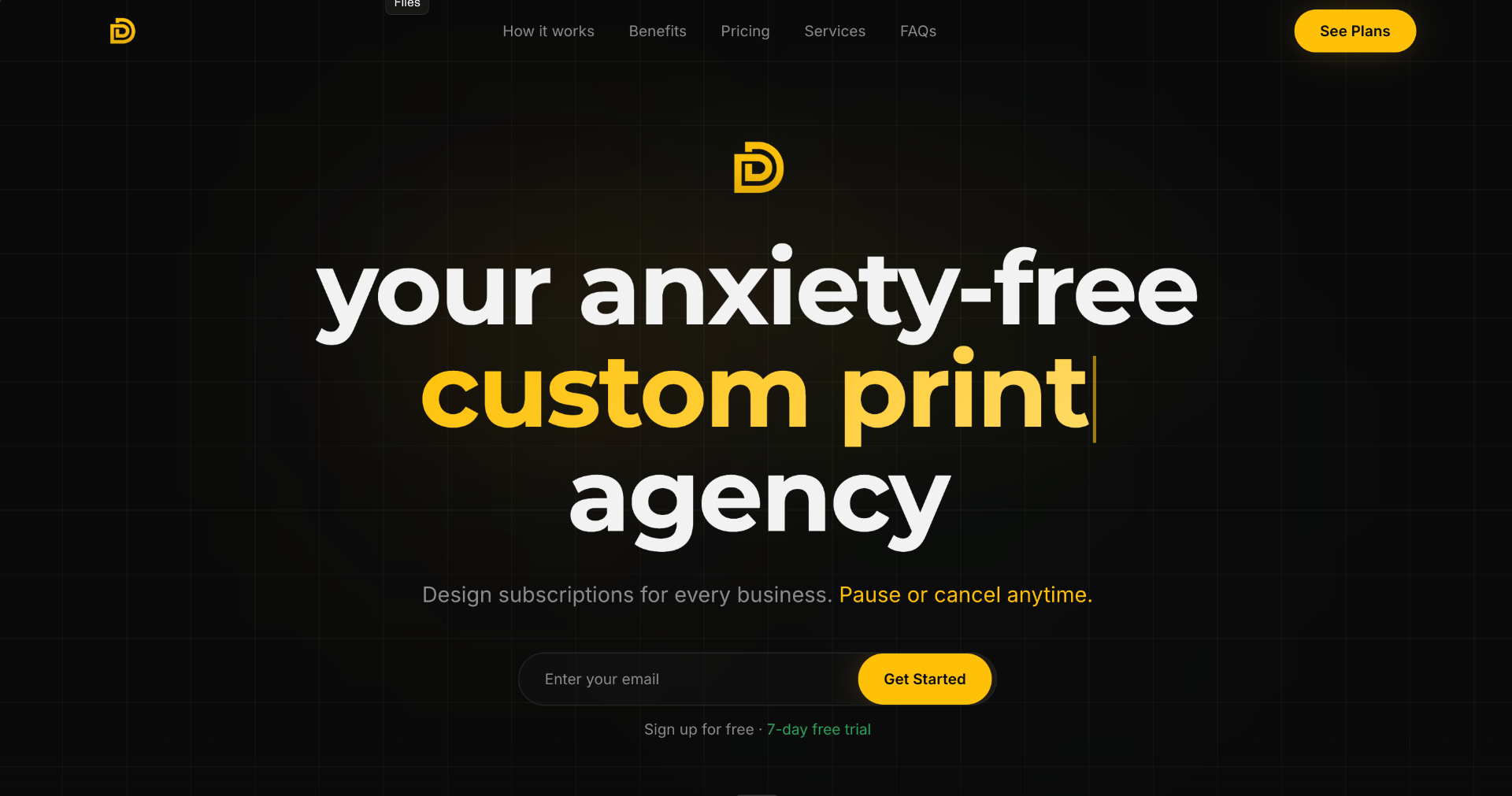 Web + Splash Page Design 5